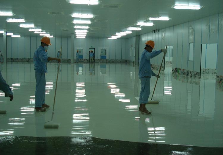 Quy trình sơn sàn epoxy nhà xưởng
