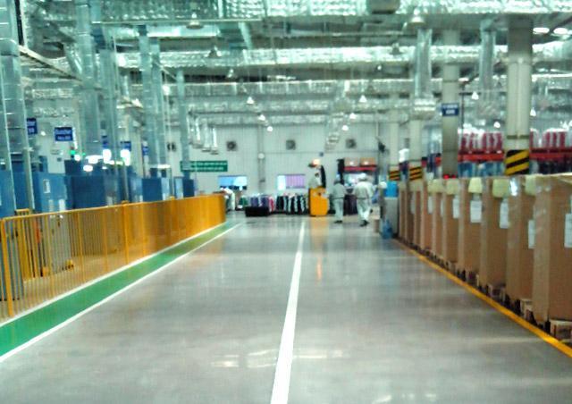 QUy trình thi công sơn nền nhà xưởng