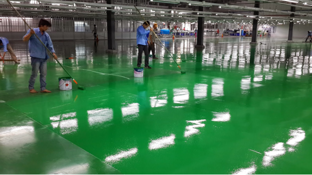Sơn epoxy nền sàn nhà xưởng có cần thiết không?