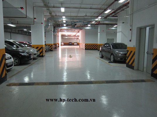 sơn giao thông- sơn vạch bãi đỗ xe tầng hầm giá rẻ